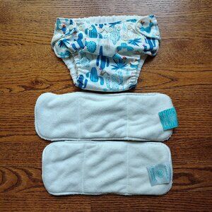 Charlie Banana cloth diaper - never used. Cactus print.
